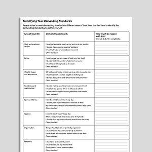 Identifying Your Demanding Standards