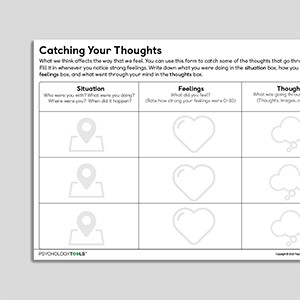 Catching Your Thoughts (CYP)