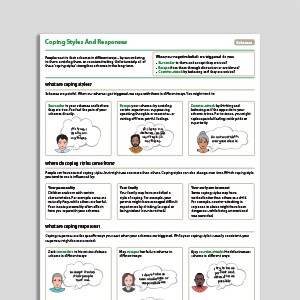 Coping Styles And Responses (Schema Therapy)