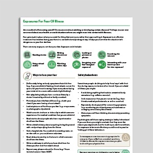 Exposures For Fear Of Illness