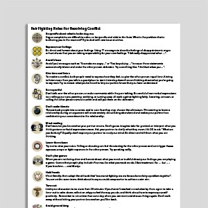Fair Fighting Rules For Resolving Conflict