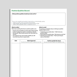Positive Qualities Record
