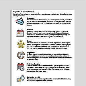 Properties Of Trauma Memories