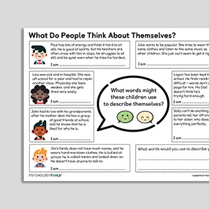 What Do People Think About Themselves (CYP)?
