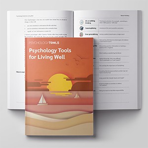 Thoughts In CBT (Psychology Tools For Living Well)