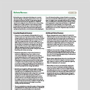 Recognizing Bulimia Nervosa