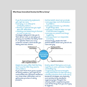 What Keeps Generalized Anxiety And Worry Going?