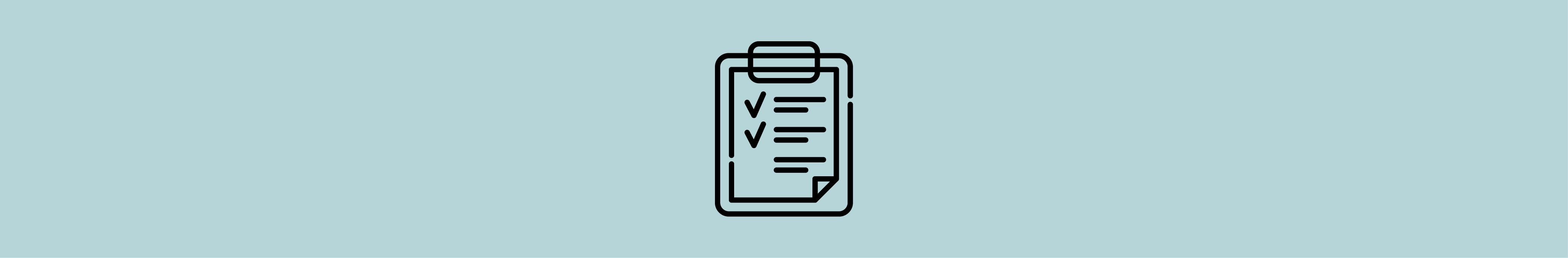 Checklist Banner Image