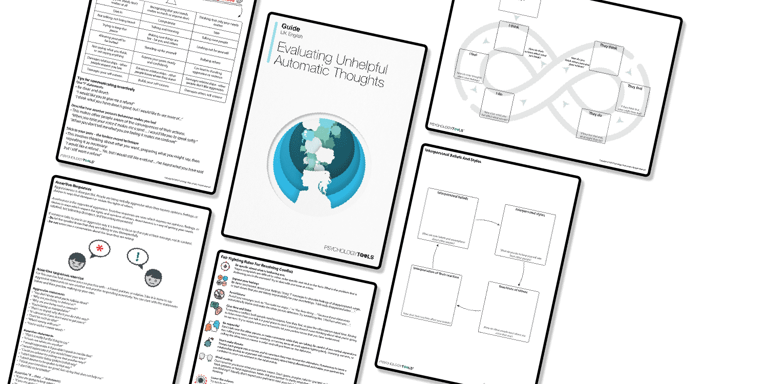 Assertiveness Training Worksheets