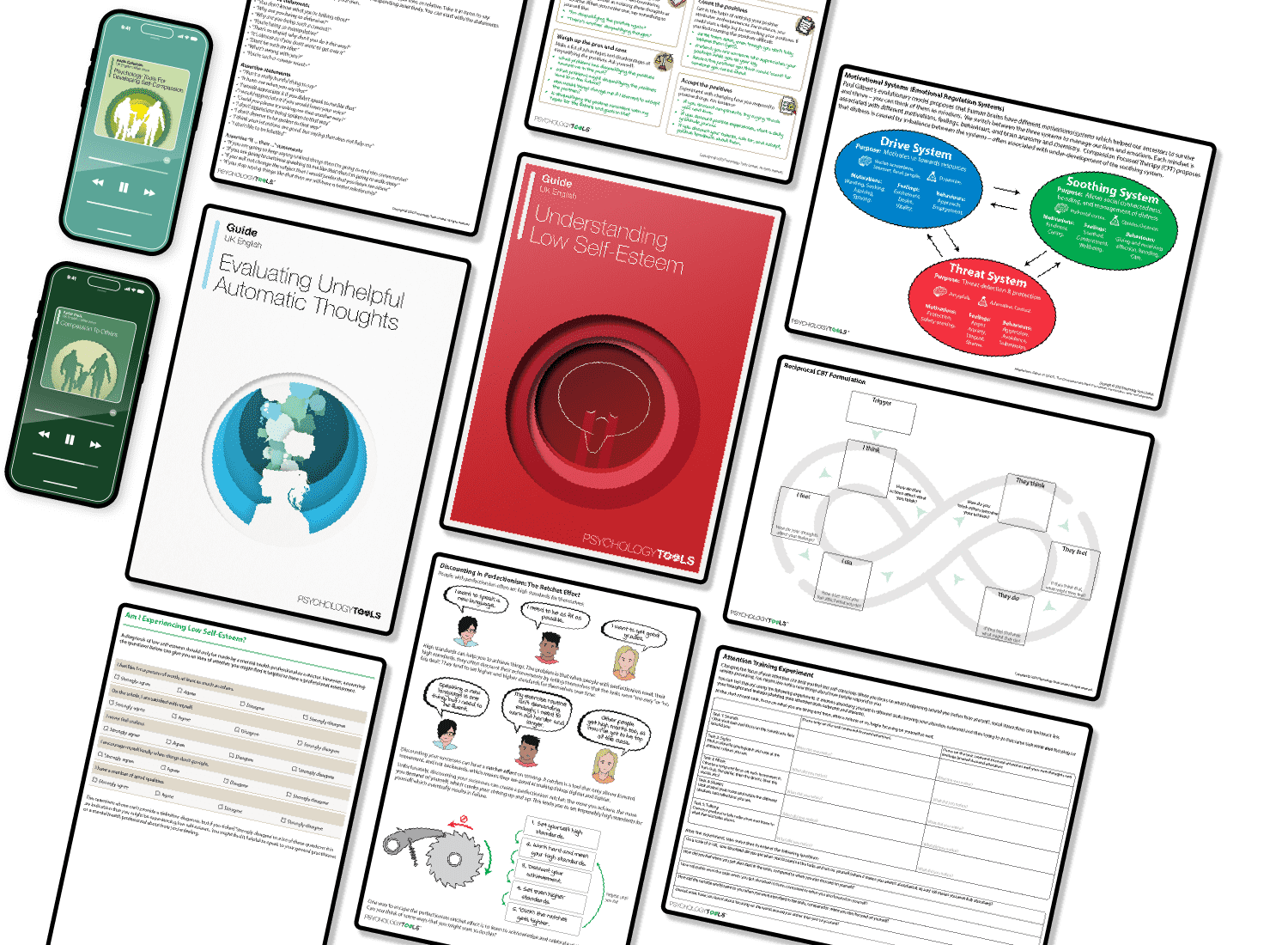 Self-Esteem and Self-Criticism Worksheets & Exercises