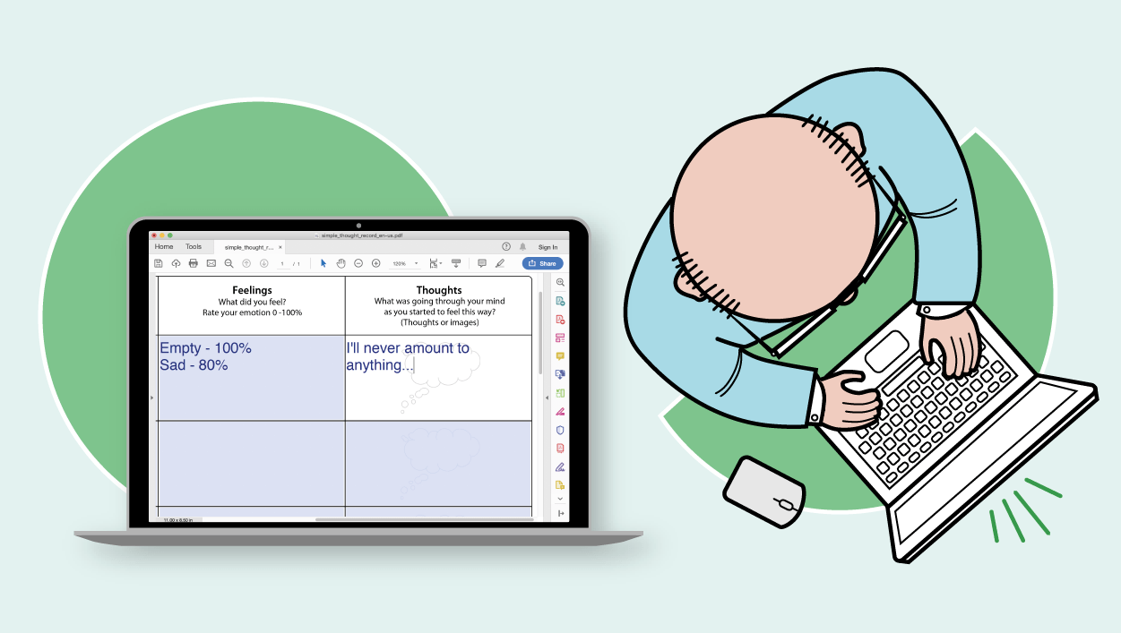Electronically fillable PDFs
